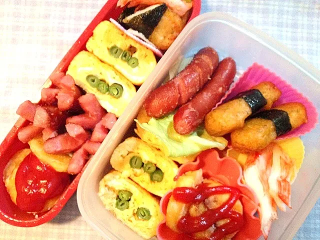 Snapdishの料理写真:簡単弁当|kysbooさん