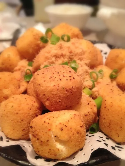 deep fried tofu with spiced chilli|willzさん