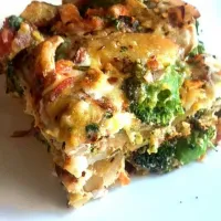 FRITTATA OF ROASTED VEGETABLES AND PARMESAN