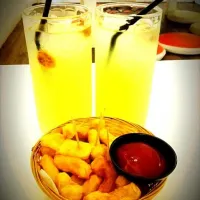 Lemon plum juice+snack|Karenさん