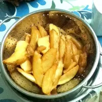 Jumbo Thick Potato Fries|Josh Tanさん