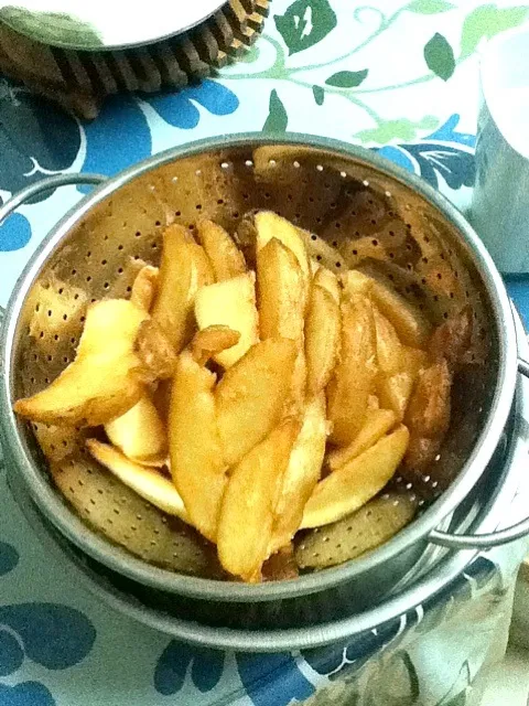 Jumbo Thick Potato Fries|Josh Tanさん