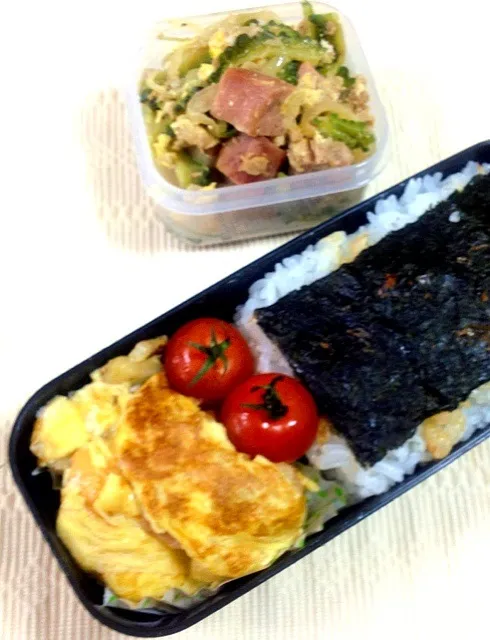 ゴーヤチャンプルー＆卵炒め弁当|Cabezon.Nakamuraさん