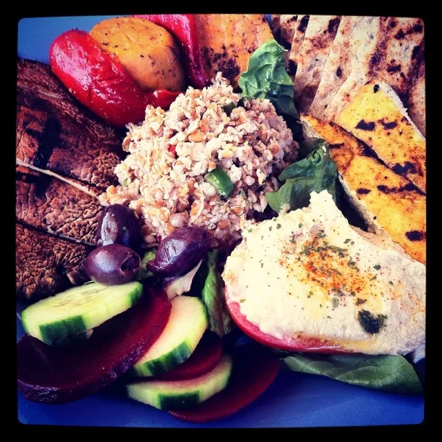 vegan mediterranean platter|Gabiさん