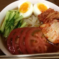 Snapdishの料理写真:冷麺|mihyang.baeさん