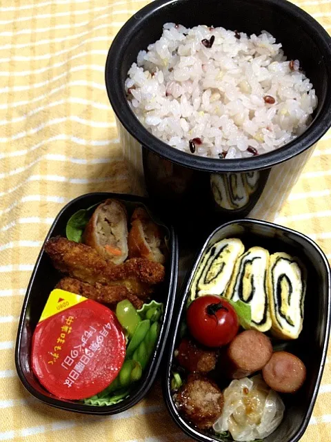 三男弁当♪|りこさん