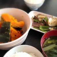 Snapdishの料理写真:和食な朝ごはん|(•ૢ⚈͒⌄⚈͒•ૢ)さん