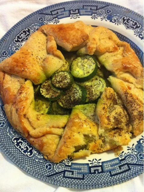 zucchini tart|bobbi graceさん