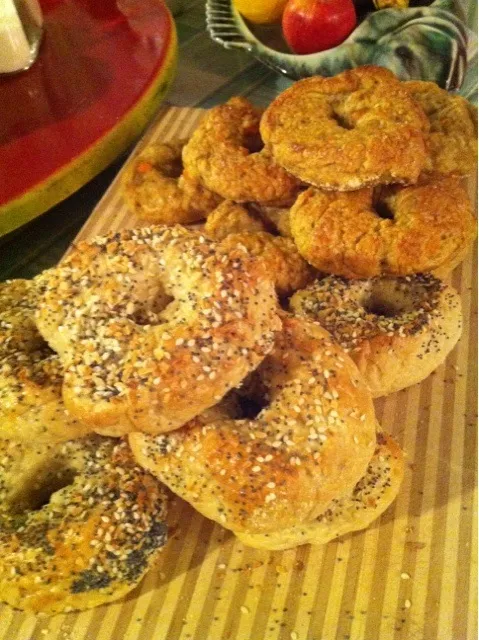 sweet potato and everything bagels|bobbi graceさん