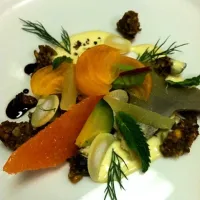 Snapdishの料理写真:PERSIMMON FENNEL AND CITRUS SALAD