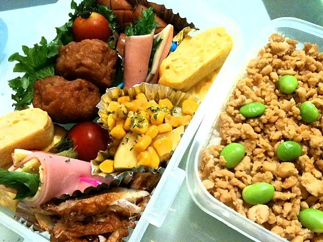 旦那ちゃんの夜勤弁当♡|maiさん