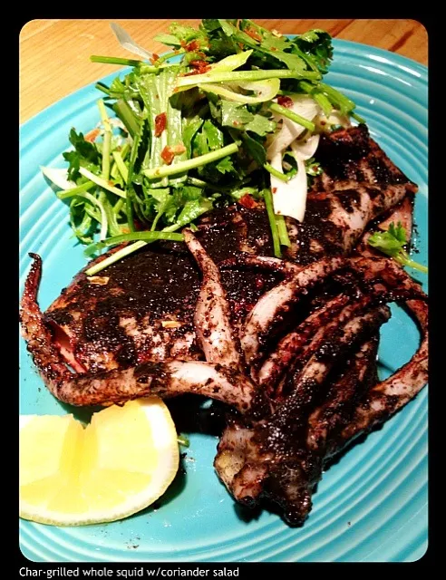 chargrilled whole squid|Shanel Catastiさん