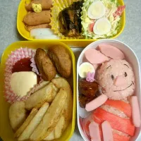 男のキャラ弁(ピグレット)|長野　宣さん