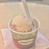 Häagen-Dazs Strawberry Ice Cream|eiLeeN 💋🐬さん