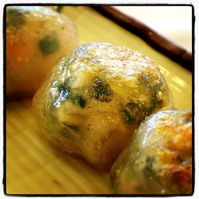 Chinese chives and shrimp dumpling|SF Calicoさん