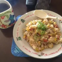 ニンニク醤油バター炒飯|あやぴさん