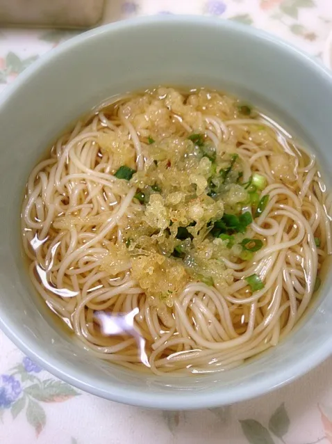 Snapdishの料理写真:あったかいそうめん|Masakiさん