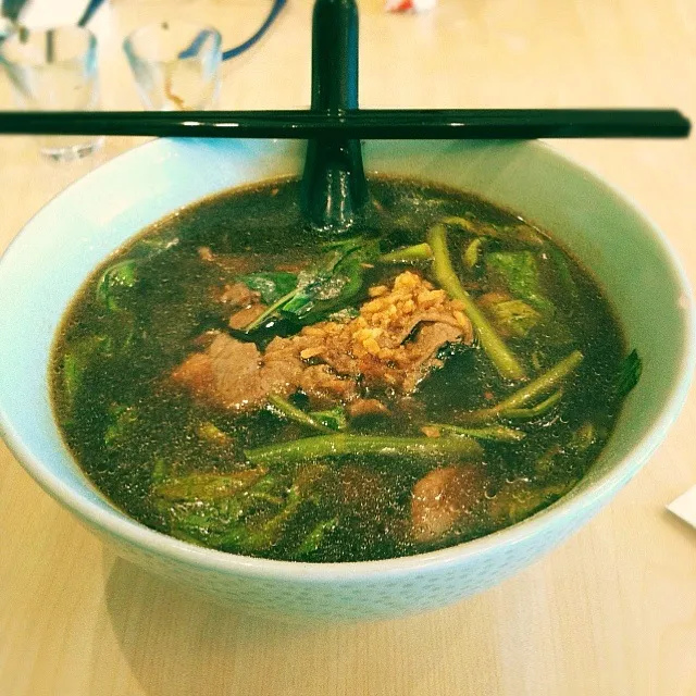 Beef stick noodle soup|Justinaさん