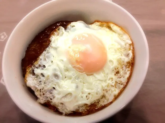 Snapdishの料理写真:なんちゃってロコモコ丼|SPC2012さん