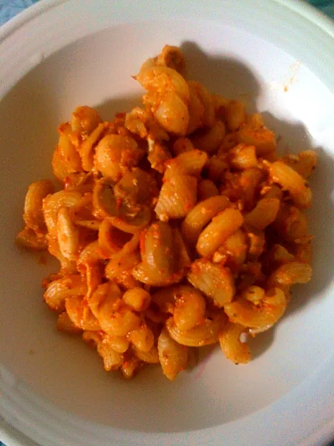 sambal blackpepper mac n shrooms|wyneさん