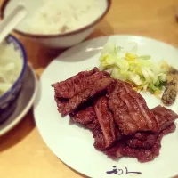 Snapdishの料理写真:牛タン定食|tai-sukiさん