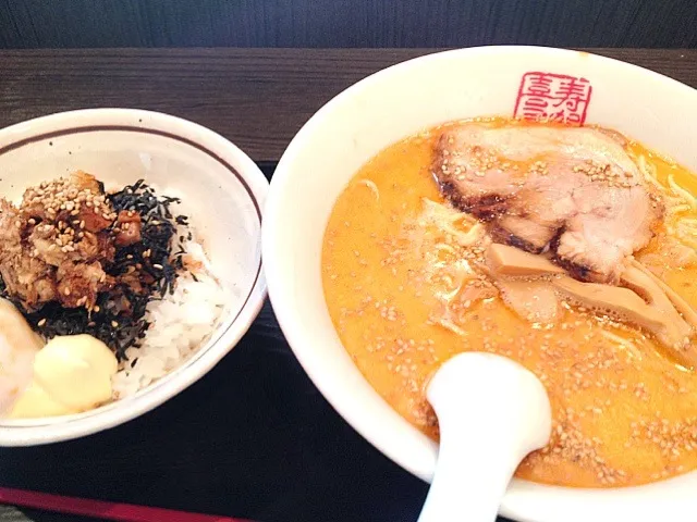 寿がきやラーメン＆チャーシュー丼|丹羽美穂さん