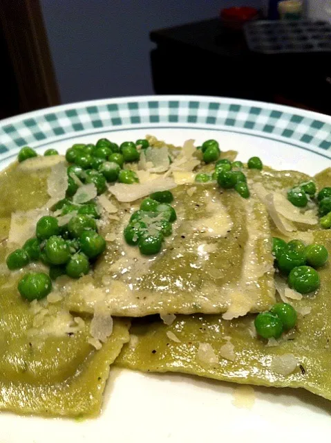 Sweet Pea & Mint Ravioli|Josh Evansさん