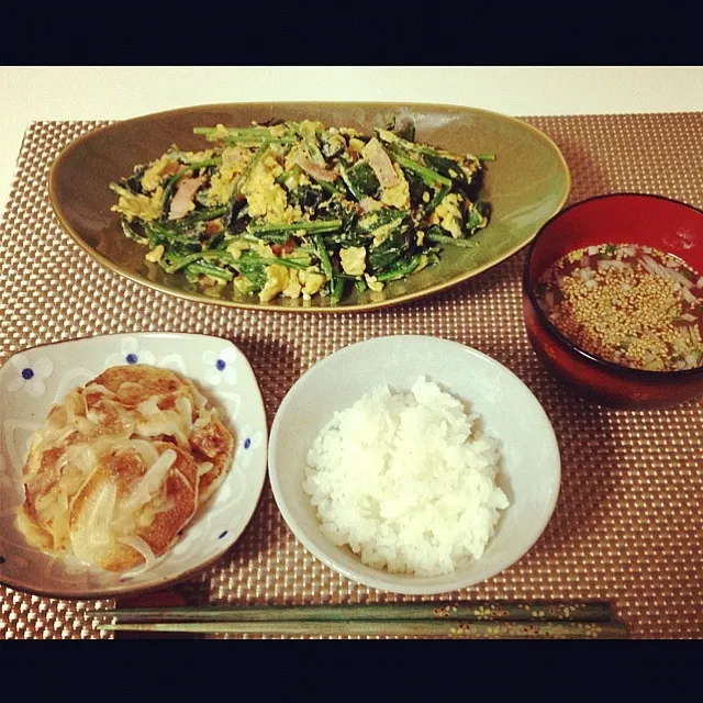 Snapdishの料理写真:夕ご飯♪|サエさん