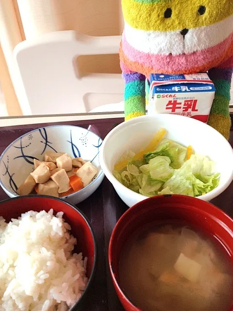 Snapdishの料理写真:病院の朝ごはん|mari miyabeさん