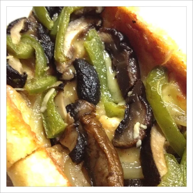 potobello mushroom pizza|Dさん