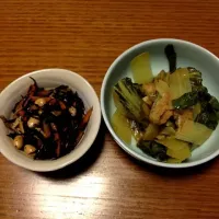 Snapdishの料理写真:ひじき豆としろなと揚げさんの炊いたん