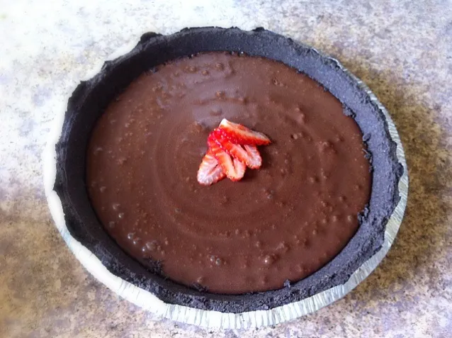 Vegan chocolate mousse pie|Jessicaさん