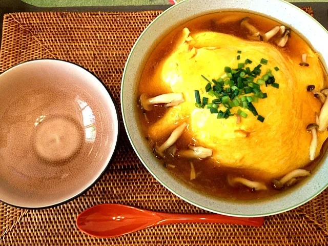 Snapdishの料理写真:なんちゃって天津飯|ばんびさん