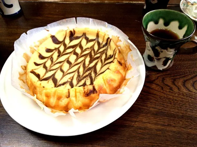 チーズケーキとコーヒー|竹ノ下 晃さん