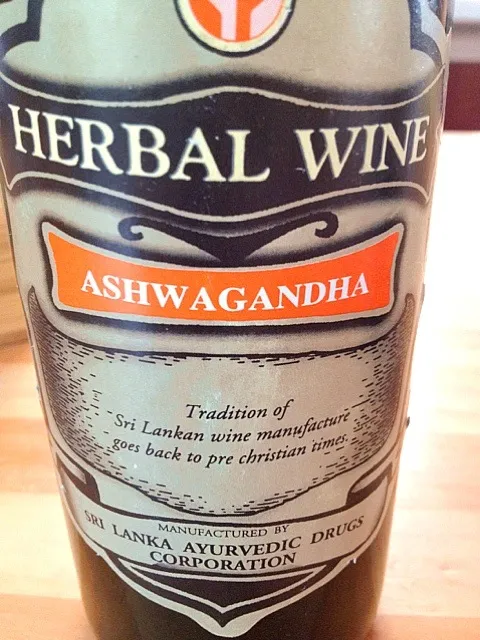 Snapdishの料理写真:Herbal Wine Ashw Agandha|きよたさん