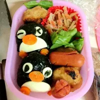 Penguin rice ball|Hiro tkさん