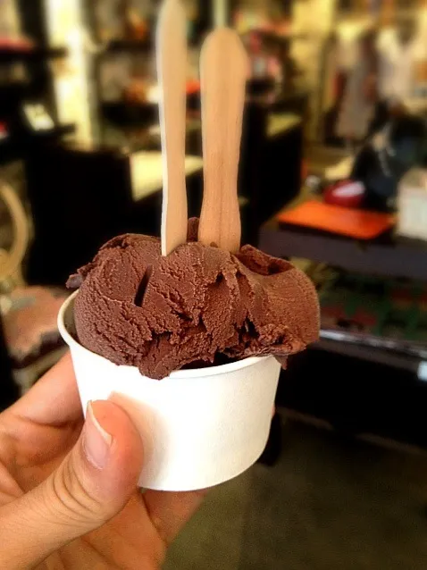 dark choc ice cream|willzさん