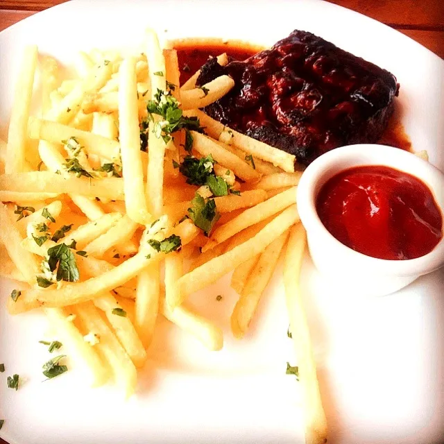 #steak and #fries|sooprcoolchicaさん