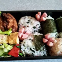 Snapdishの料理写真:おにぎり弁当|ポコピさん