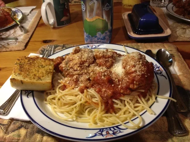 spaghetti and meatballs|Rolando Casellaさん