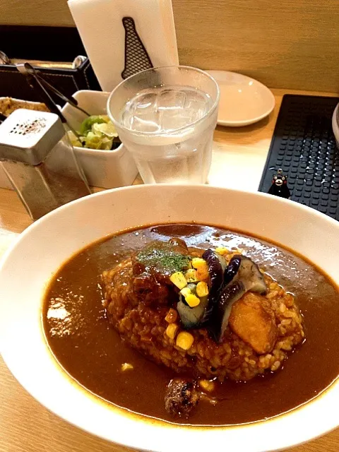 今日の日替りはハンバーグカレー！|大阪カレー部長さん