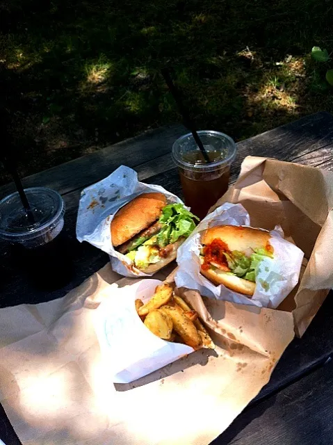 Snapdishの料理写真:ゆふいんバーガー|takkoさん