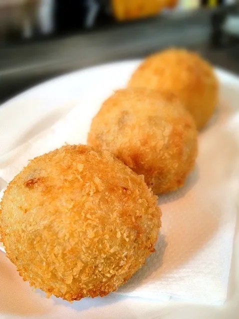 ham n potato croquette|willzさん