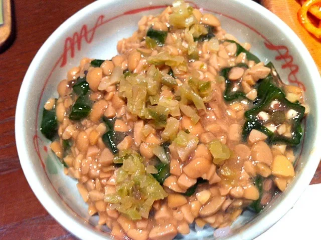 natto with okra|tamyoさん