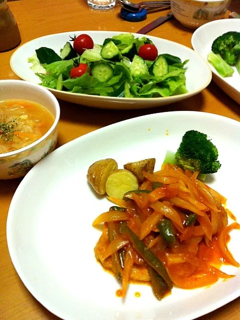 今日の晩ご飯|ミホさん