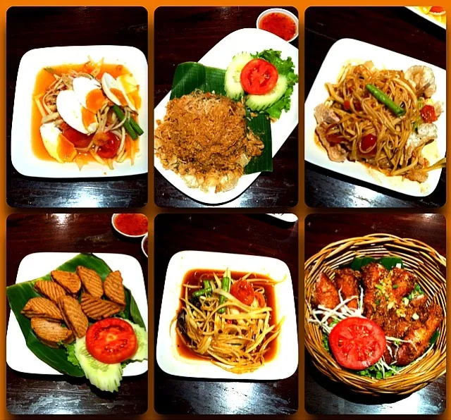 Thai Spicy Somtum and other goodies!|nicky tangさん