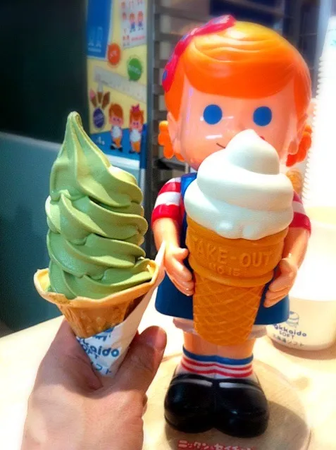 Hokkaido Matcha Ice-cream|nicky tangさん