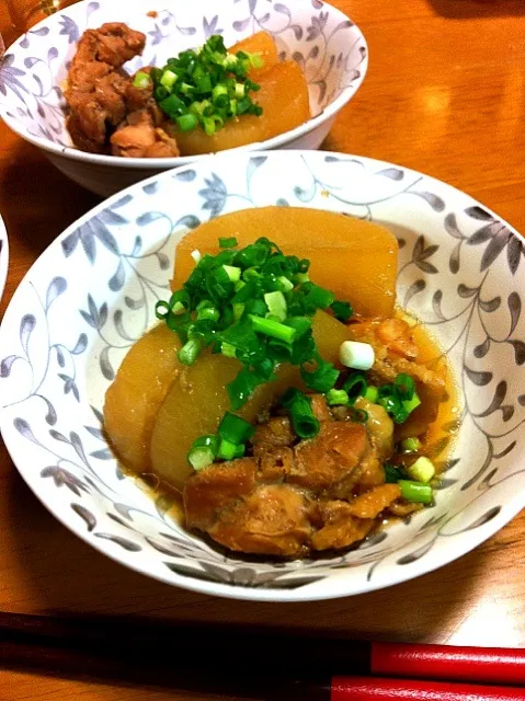 大根と鶏肉の煮物|まなさん