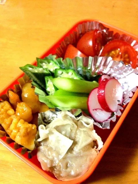 さぉ！シュウマイまで食べ切れるか⁈ 長女のお弁当🌻|りんさん