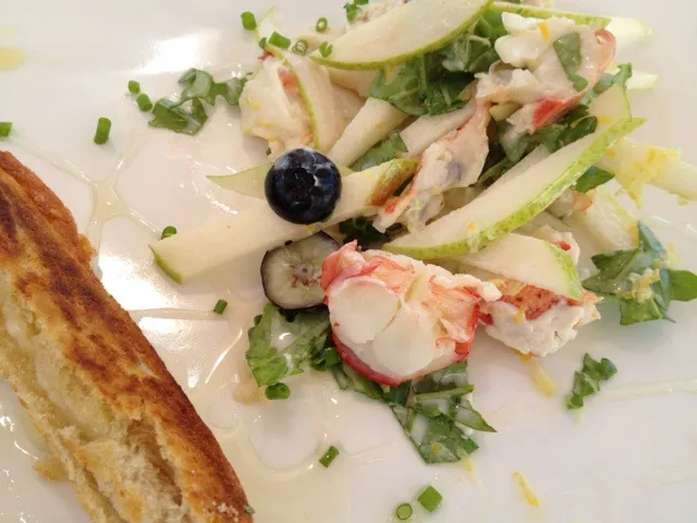 pear and lobster salad|nina danslcielさん